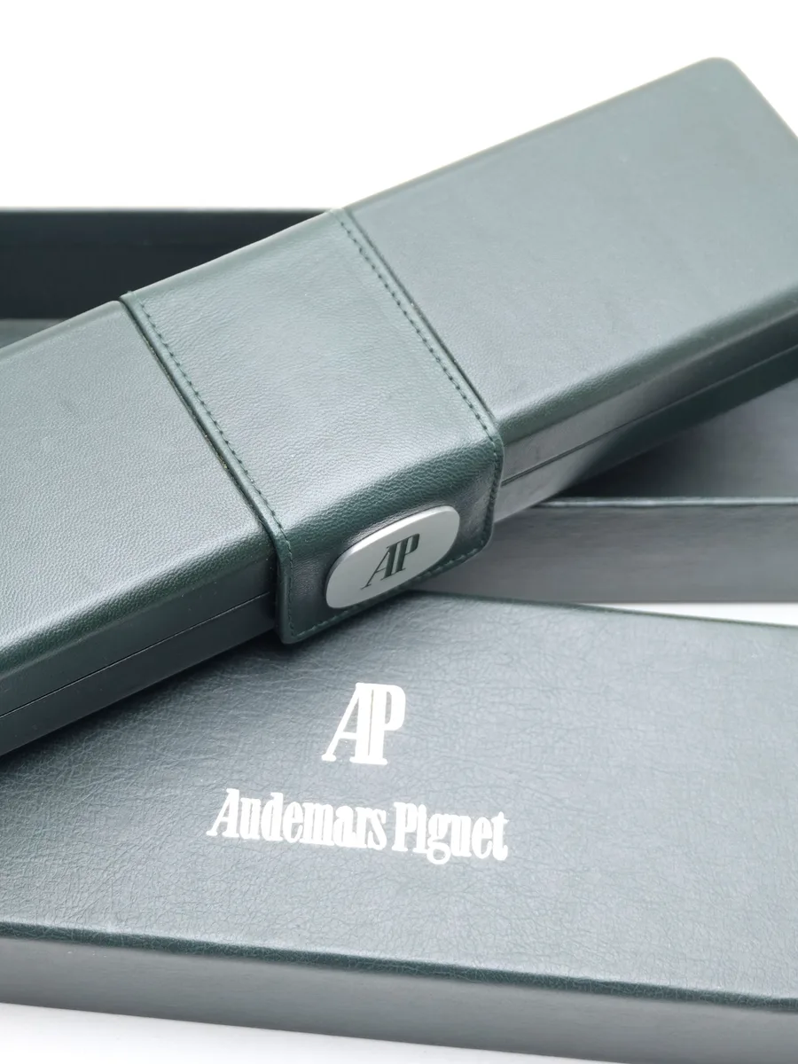 Audemars Piguet green authentic boxes for wristwatch, box in box.