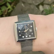 Technos Cougar  Automatic Vintage 1970s Watch Works 47 hours NEEDS RESTORATION!