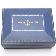 Vintage Ulysse Nardin Genuine Blue Box For Wristwatch