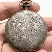 Tavannes (Schwob Freres& Co) Silver 0.800 Vintage Pocket Watch Hunter case Works