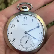 Longines Vintage Pocket Watch 16 jewels Extra 1924 FOR RESTORATION!
