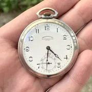 CH.F &Fils Tissot Chronometre Locle  Adoc Vintage Pocket Watch 1925-1926 Works!