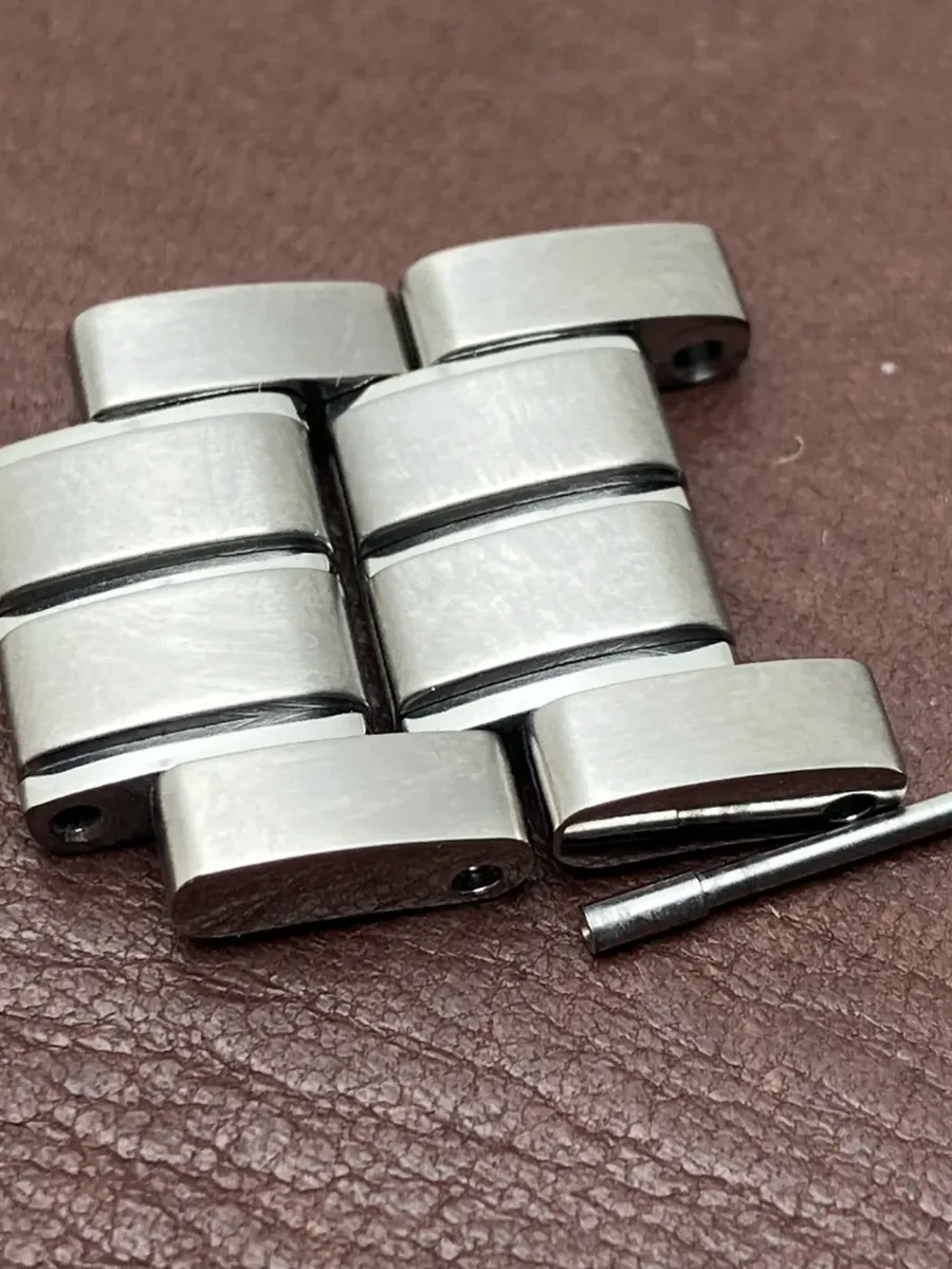 Seiko 8B43 Watch Band 2 Titanium Links Wide 17.9 mm