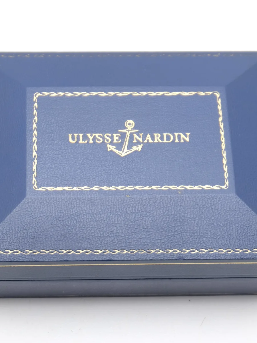 Vintage Ulysse Nardin Genuine Blue Box For Wristwatch